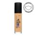 Manhattan Lasting Perfection Foundation - 25hrs Long-Lasting High Coverage Moisturizing Flawless Complexion - Sesame 50 (30ml) | International Shipping - Buy Online on GoSupps.com