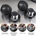 CHAUSA 6-Piece Child Lock Stove Turning Buttons | Safe Stove Switch Protection Cover | Easy Assembly & Disassembly | Black - Buy Online on GoSupps.com