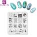 Buy KADS 7/6PCS Nail Art Stamp Plates - Flower Butterfly & Ocean Designs | Manicure Templates with 1 Stamper - International Shipping Available - Buy Online on GoSupps.com