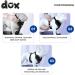 DDOXX Reflecting Airmesh Step-in Dog Harness - Adjustable Breathable Puppy Harness for All Sizes - XL Blue (Neck: 42-58cm Breast: 52-76cm) - Buy Online on GoSupps.com