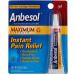 Anbesol Gel Maximum Strength 0.33 oz (6 Pack) - Fast Pain Relief for Oral Discomfort - Buy Online on GoSupps.com