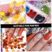 Buy Healeved Maple Leaf Sequins - Nail Flakes & Craft Decorations | 2 Boxes of Nail Art & Makeup Accessories - Buy Online on GoSupps.com