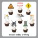 36 Pieces Over The Hill Cupcake Toppers Old Age Cake Decorations Funny Over The Hill Birthday Decor Old People Retirement Party Supplies - Buy Online on GoSupps.com