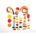 Munchied - Sweetie Duo Jar - Fizzy & Non-Fizzy/His & Hers/Strawbs Eggs Snakes Lances Turtles Hearts Bottles Rainbow Belts Watermelon Slices Dummies Snakes - Haribo Sweets Vidal Bonds - Buy Online on GoSupps.com