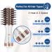 Travel Hair Dryer Brush Mini Hot Air Brush One Step Hair Styler Volumizer | Nano Titanium 2 Inch Hair Trends - Buy Online on GoSupps.com