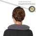 KUFL High-Quality Neck Heat Bottle | Soft Fleece PVC Pain Relief for Neck Back & Shoulders - Ideal for Heat Therapy (Gray) - Buy Online on GoSupps.com