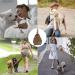 WOGOPRO Dog Treat Bag | Canvas Training Food Bag with Clip Buckle & Tension Rope | Perfect for Dog Training - Brown - Buy Online on GoSupps.com