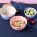 VERDDE Bowls 1pc Portable Reusable Household Dishware Set Adult Spoon Fork Cup Salad Soup Bowl Plate Kitchen Tableware Set (Color : Beige) - Buy Online on GoSupps.com
