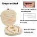 Wooden Tooth Box for Girls - Personalized Milk Tooth Storage Gift for Baptism & Birthdays - Buy Online on GoSupps.com