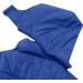 Winter Men's Padded Hooded Coat | Blue X-Large Puffer Jacket with Pockets - Buy Online on GoSupps.com