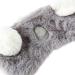 Ulife Mall 3D Koala Cute Funny Animal Eye Mask - Grey | Soft Plush Sleep Mask for Women Men Kids | Novelty Blindfold for Night Nap Travel Meditation - Buy Online on GoSupps.com