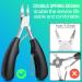 7PCS Podiatrist Toenail Clippers Set for Thick & Ingrown Nails - Stainless Steel Nail Cutter for Men & Women (Black) - Buy Online on GoSupps.com