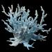 Jinminamz Artificial Coral Ornament Aquarium Plants Fish plastic corals simulation coral tree aquarium ornaments for landscaping water landscape decoration decor micromodell (blue)