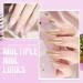 Shop Mopray Poly Nail Gel Set - 6 Color Acrylic Gel for Beginners & Professionals | Nude Gold & Transparent Starter Kit with Manicure Tools - Buy Online on GoSupps.com
