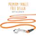 Mighty Paw Check Cord 9m/30ft Dog Training Lead | Weather Resistant Climbers Rope with Reflective Stitching - Orange | Ideal for Training, Swimming, Hunting & Camping - Buy Online on GoSupps.com
