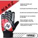 Buy Narcz Children's Football Goalkeeper Gloves - Super Grip Latex & Shock-Damping - Red Gloves for Boys & Girls - Buy Online on GoSupps.com