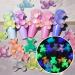60 Pcs Gummy Bear Nail Charms for Acrylic Nails Glow in the Dark Nails Art Supplies Cute 3D Bear Charms for Nail Designs Kawaii Nail Art Charms Nail Gems Rhinestones Jewels for Nail Decorations