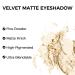 Erinde Single Beige Eyeshadow Palette - High Pigment Nude Tones Waterproof Matt Shadows Long-Lasting Eye Makeup - Buy Online on GoSupps.com