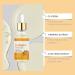 VKaoess Vitamin C & Turmeric Brightening Face Serum Dark Spot Appearance Supporting Serum for Face and Body Moisturizing Glow Oil with Plant Squalane Improves Dull Skin 30 ml 3 Bottles - Buy Online on GoSupps.com