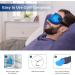 Cordless Heated Eye Mask- Rechargeable Wireless Warm Eye Compress to Relieve Dry Eye Stye Blepharitis Chalazion Pinkeye MGD and Sinus- Portable Heated Eye Pad( 45-55 ) for Sleeping- Cooling Mask Blue - Buy Online on GoSupps.com