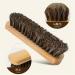 Shoe Brush Wooden Horsehair Brush Natural Leather Soft Polishing Tool Polishing Shoe Brush Bristle Tool Cleaning Shoe Brush Brush Onecolor - Buy Online on GoSupps.com