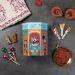 GO DESi Hand Made Premium Diwali Gift Box with DESi POPz DESi Chaat & DESi Meetha | Diwali Gift Hamper - Buy Online on GoSupps.com