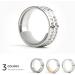 Invisible Ring Size Adjuster Set - 234 Pcs Jewelry Guard for Loose Rings - Tightener & Reducer for Wide Rings - Multiple Ring Resizer in 3 Colors - Buy Online on GoSupps.com