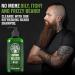 Viking Revolution Tea Tree Beard Wash - 17oz Argan Oil & Ginseng Beard Shampoo for Men - Soften & Strengthen Beard Reduce Dandruff & Itch - Buy Online on GoSupps.com
