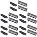 BTuregsau 5Set Clipper Blade for Km-1102 Clipper Electric Shaver Parts Net Silver