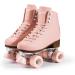 Tuosamtin Pink Roller Skates for Women/Youth - Height Adjustable, Retro Quad Skates for Indoor/Outdoor Fun - Buy Online on GoSupps.com