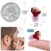 Hearing Amplifier for Seniors Adults - Noise-Cancelling, Invisible Sound Enhancer, As Seen On TV - Includes Cleaning Tools (RED) - Buy Online on GoSupps.com