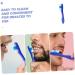 FRCOLOR 10pcs Soft Bristle Prison Toothbrush Set - Travel-Ready Mini Toothbrushes for Ultimate Oral Care - Buy Online on GoSupps.com