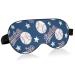 Sleep Mask Light Blocking Sport Baseball Eye Mask for Sleeping with Adjustable Strap Vintage Retro Lightweight Eye Covers for Sleeping for Men Women Work Travel Naps