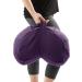 Node Fitness Zafu Meditation Cushion with Buckwheat Hulls 17 Crescent Yoga Bolster Pillow - Purple - Buy Online on GoSupps.com