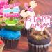 Happy Camper Cupcake Toppers 48Pcs Pink Camper Themed Cupcake Toppers Happy Camper Birthday Decoration Camping Party Cake Picks for Camper Theme Baby Shower Supplies - Buy Online on GoSupps.com