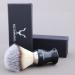 Jag Shaving Men's Shaving Brush - Synthetic Silvertip Ergonomic Black Design for Superior Shaving Experience - Buy Online on GoSupps.com