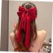 MAGICLULU Satin Ribbon Hairpin Large Hair Bows Bow Hair Clips Giant Bow Hair Dress up Bow Hair Clips Barrettes Halloween Hair Bows Hair Bow Clips Metal Big Bow Accessories Red Girl - Buy Online on GoSupps.com