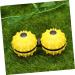 Buy Healeved Decompression Stress Relief Ball - 7.36x3.56cm Yellow Massage Toy for Pressure Relief - Ideal for Stress Relief & Relaxation - Buy Online on GoSupps.com