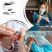 Automatic Electric Nail Clipper - Electric Nail File Nail Scraps Storage Clipper Rechargeable LCD Digital Display Clipper Light & 3 Speeds for Children Seniors White - Buy Online on GoSupps.com