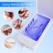 Lenlang Nail Tool Sterilizer with Blue Light - Portable USB Sterilization Box for Manicure Supplies - Buy Online on GoSupps.com