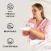 XL White Premium Cotton Moisturizing Gloves for Overnight Bedtime | Eczema Dry Sensitive Skin | Spa Therapy | Washable Reusable (8 Pairs) - Buy Online on GoSupps.com