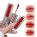 Moisturizing Liquid Lipstick, Double-ended Matte Lip Gloss with Clear Lip Oil, Mirror Finish, Long Lasting, Waterproof, Gift Set for Girls and Women (2 Colors)