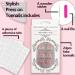 YOSOMK Pink French Press On Toe Nails - 25Pcs Glossy False Short Fake Toe Nail Tips for Women - Buy Online on GoSupps.com