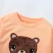 Girls Cotton Sweatshirt for Kids | Long Sleeve Casual Jumper | Toddler Clothes | Ages 1-12 Years | Bear Design | 1-2 Years - Buy Online on GoSupps.com