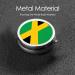 Jamaica Flag Portable Metal Pill Box | Round Mini 3-Compartment Organizer | Travel-Friendly Small Pill Holder - Buy Online on GoSupps.com