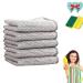 Ancienflow Scrubber Ancienflow Double Stainless Steel Scrubber Non Scratch Wire Dish Cloth Multipurpose Wire Dishwashing Rags for Wet and Dry for Dishes Sinks Counters (5pcs)