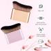 Tanning Brush Self Tan Brush Portable Face & Body Brush Self Tan Applicator for Tanners Mousse Kabuki Foundation Brush Rose Gold - Buy Online on GoSupps.com