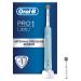 Oral-B Pro 1 Electric Toothbrushes For Adults With Pressure Sensor Christmas Gifts For Women / Him 1 Handle 1 Toothbrush Head 1 Mode with 3D Cleaning 2 Pin UK Plug 670 Blue