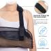Mesh Arm Sling Shoulder Immobilizer Arm Sling for Shoulder Injury Adjustable Breathable Medical Shoulder Sling Arm Immobilizer Left and Right Arm for Men and Women - Buy Online on GoSupps.com