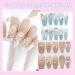 3D Bow Nail Charms & Gems - 60 Pcs Silver Gold Alloy Bowknot Nail Art Accessories | Glitter Nail Decoration DIY Crafts - Buy Online on GoSupps.com